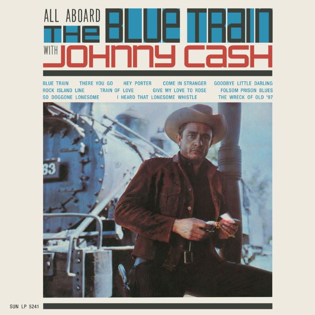 Cash ,Johnny - All Aboard The Blue Train ( Ltd Color )